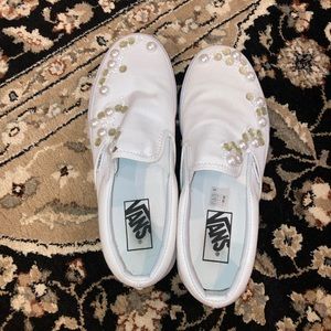 Womens white vans